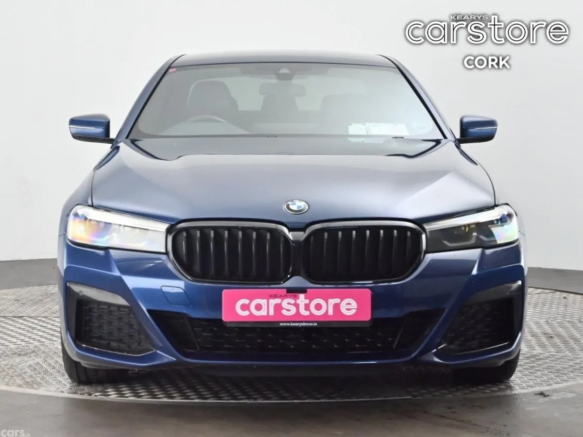 BMW 5-Series Saloon, Petrol Plug-in Hybrid, 2021, Blue