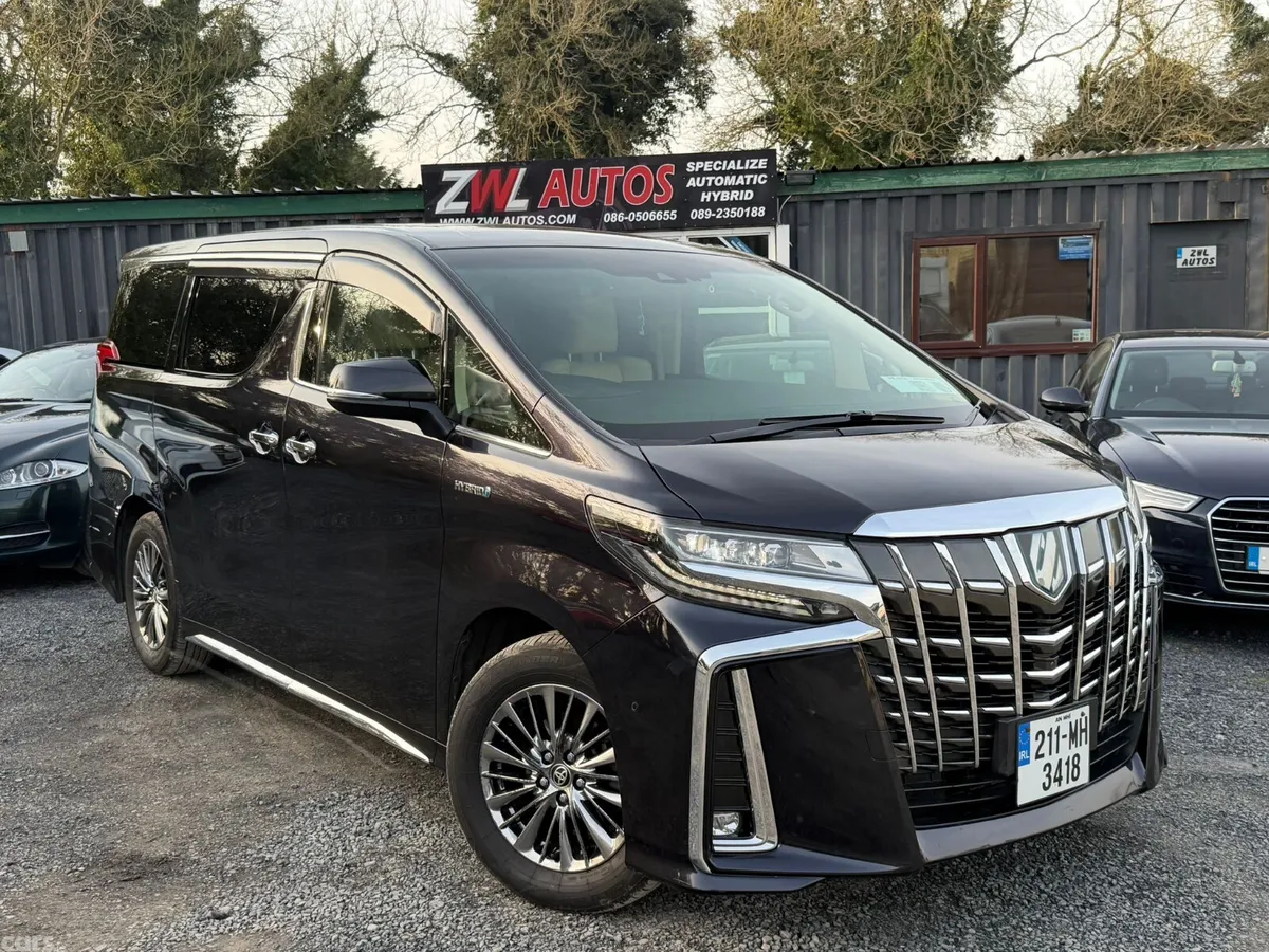 Toyota Alphard MPV, Petrol Hybrid, 2021, Black