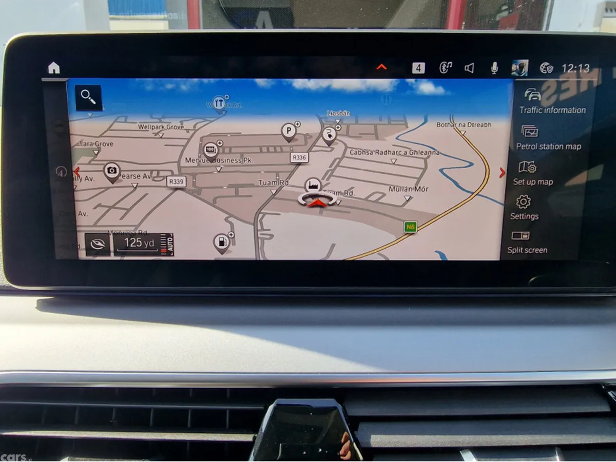 BMW 5-Series Saloon, Petrol Hybrid, 2022, Blue