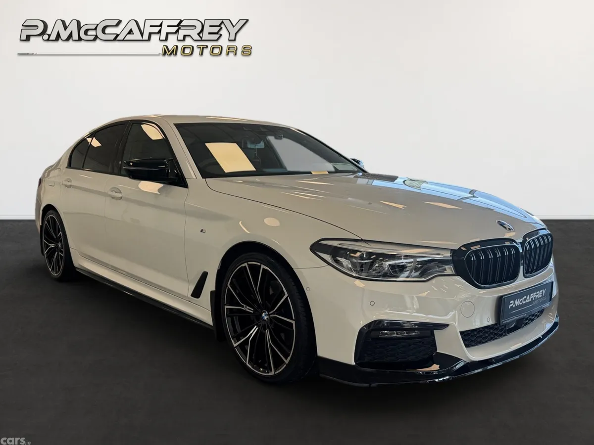 BMW 5-Series Saloon, Diesel, 2017, White