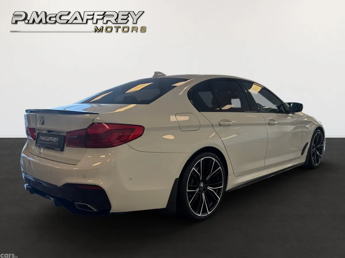BMW 5-Series Saloon, Diesel, 2017, White