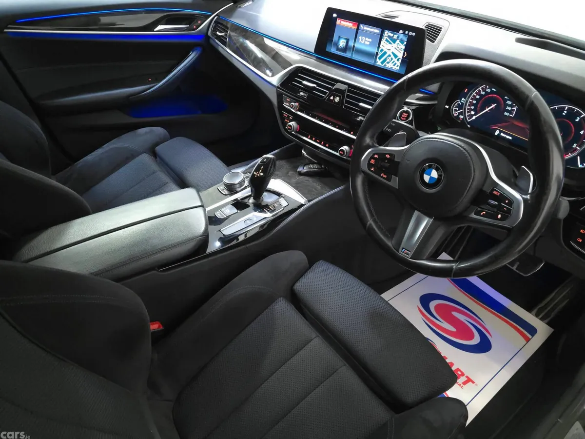BMW 5-Series Saloon, Diesel, 2017, White