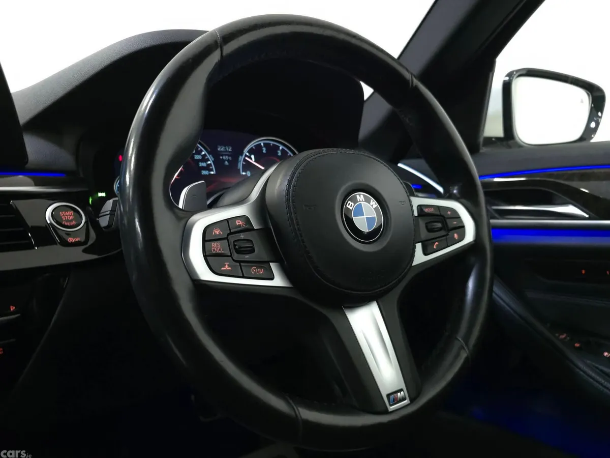 BMW 5-Series Saloon, Diesel, 2017, White
