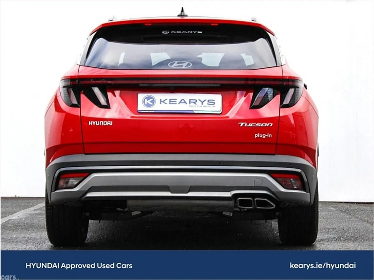 Hyundai Tucson SUV, Petrol Plug-in Hybrid, 2025, Red