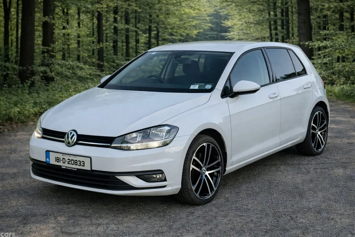 Volkswagen Golf Hatchback, Diesel, 2018, White