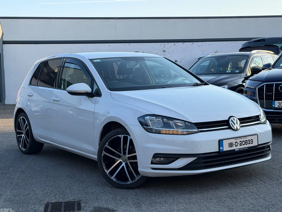 Volkswagen Golf Hatchback, Diesel, 2018, White