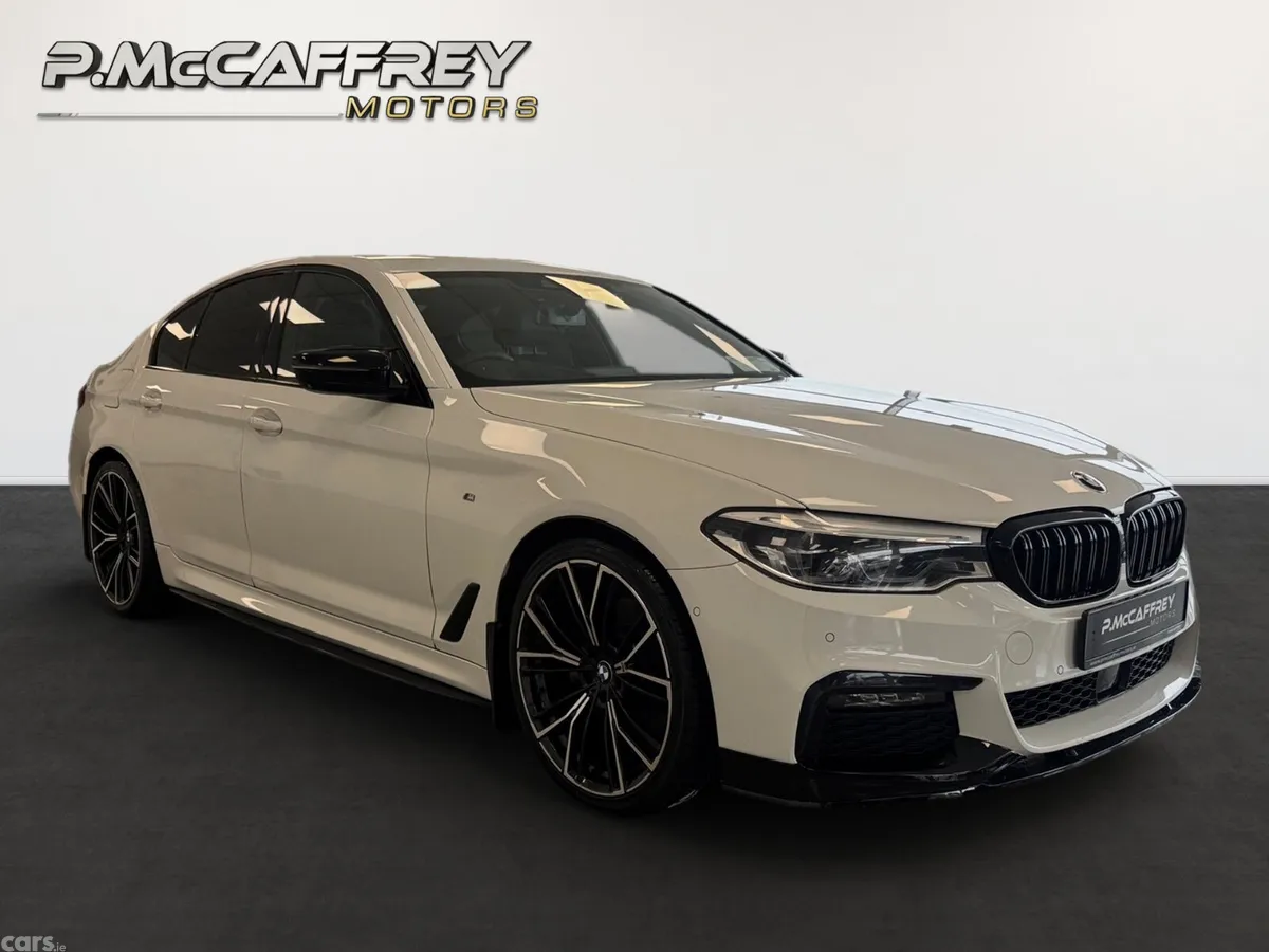 BMW 5-Series Saloon, Diesel, 2017, White