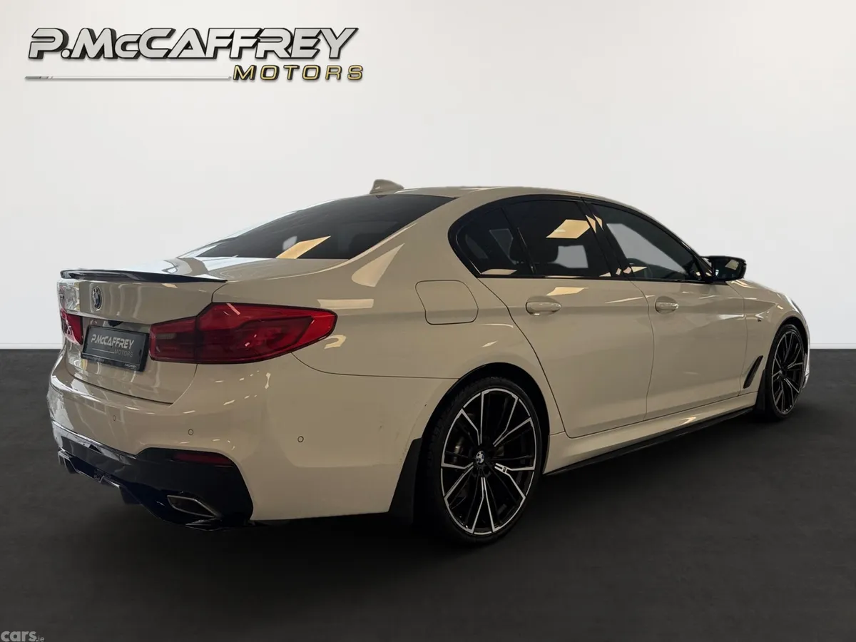 BMW 5-Series Saloon, Diesel, 2017, White