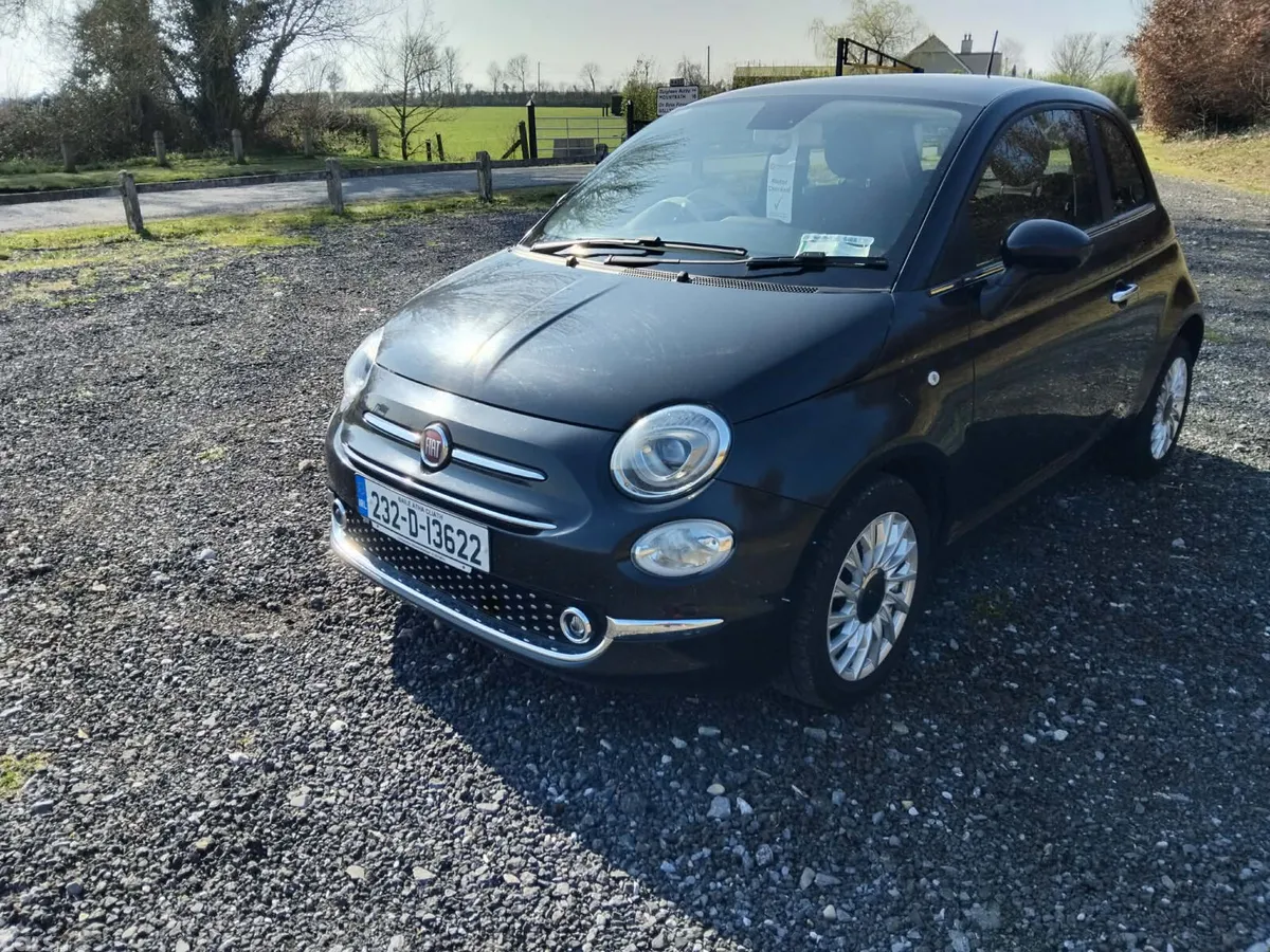 Fiat 500 Hatchback, Petrol, 2023, Black