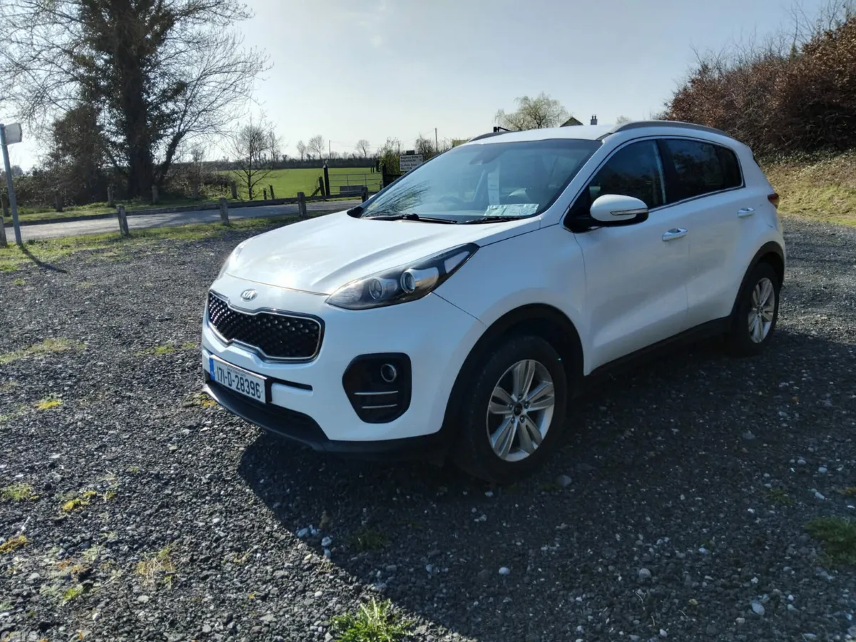 Kia Sportage SUV, Diesel, 2017, White