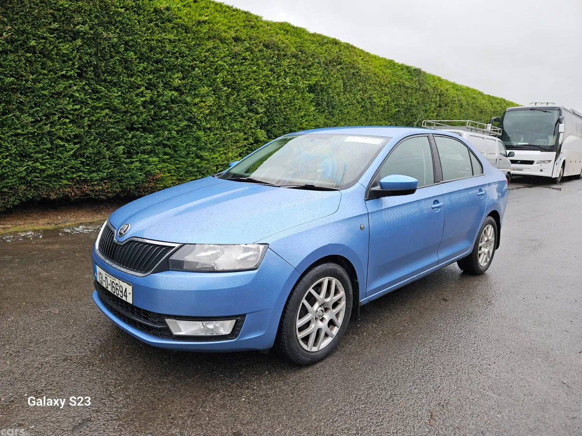 Skoda Rapid Saloon, Diesel, 2013, Blue