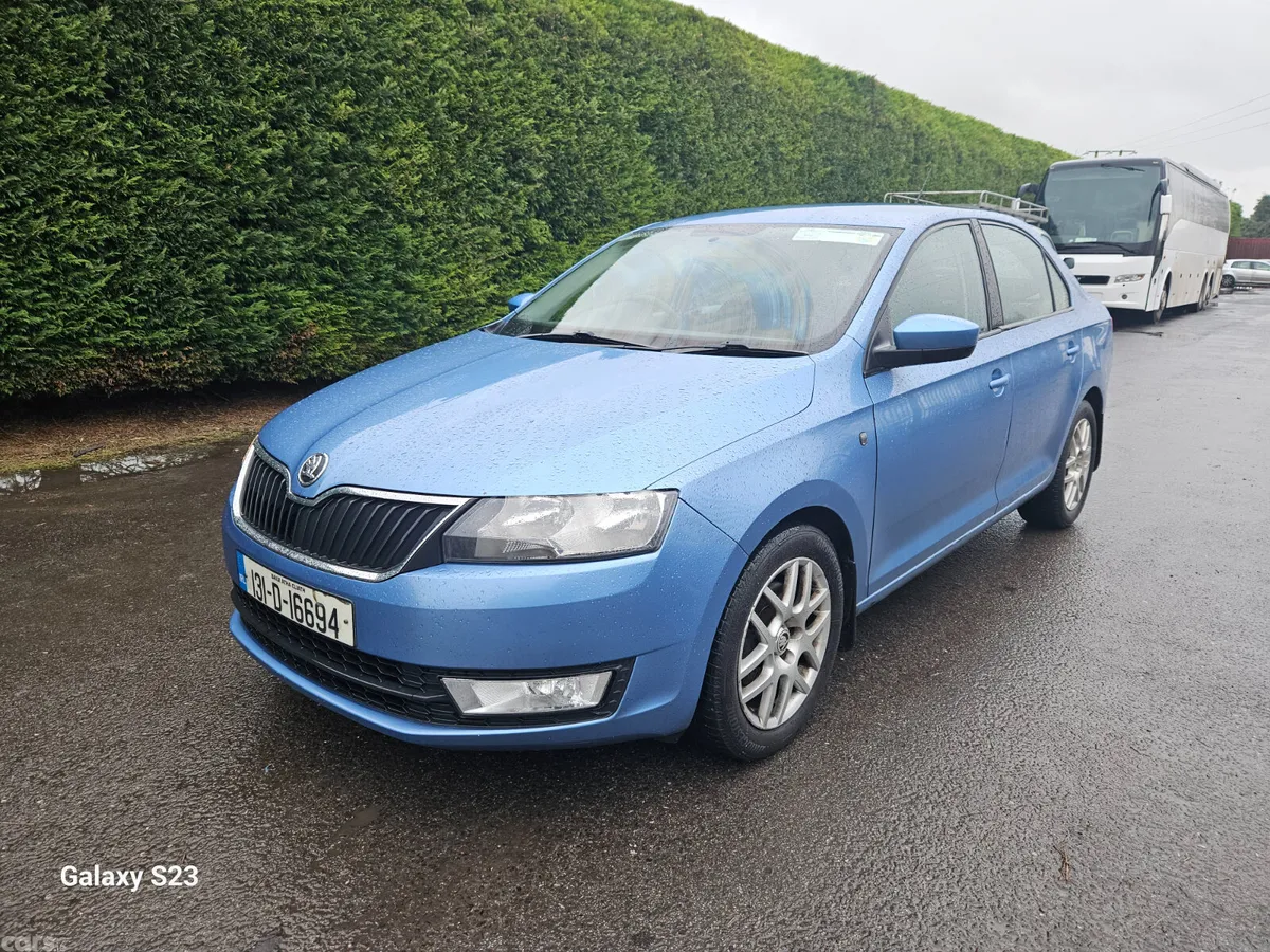 Skoda Rapid Saloon, Diesel, 2013, Blue