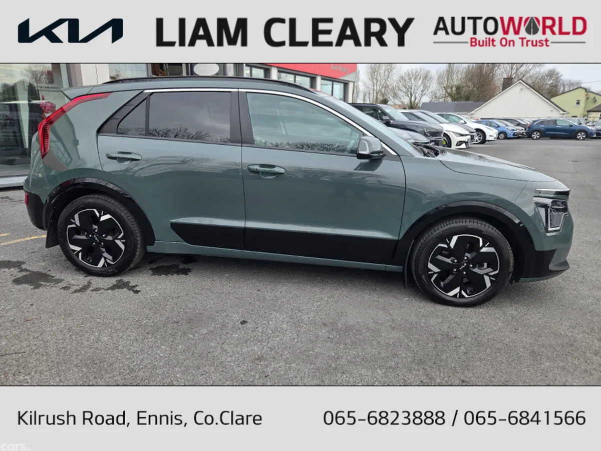 Kia Niro MPV, Electric, 2023, Green