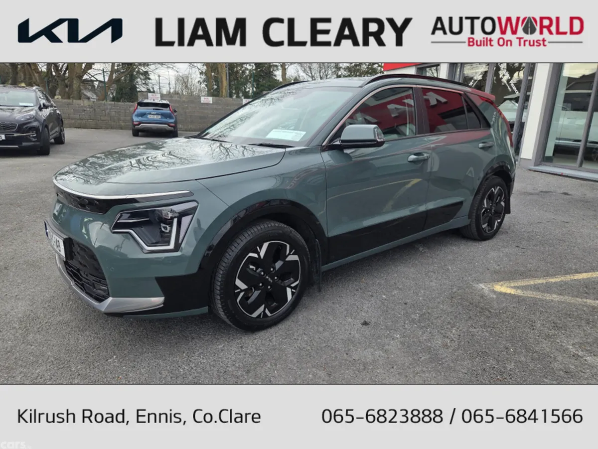 Kia Niro MPV, Electric, 2023, Green