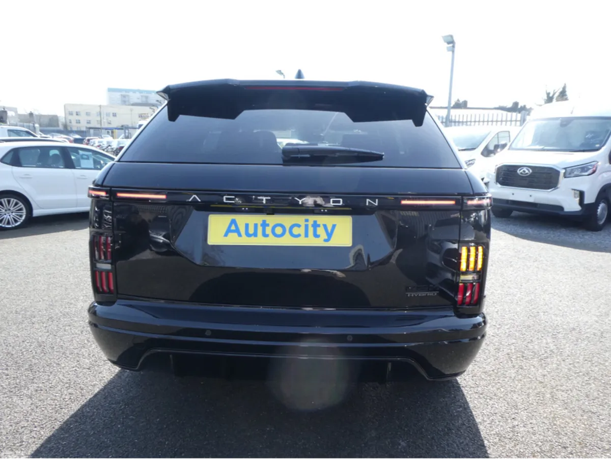 KGM Actyon SUV, Petrol Hybrid, 2026, Black