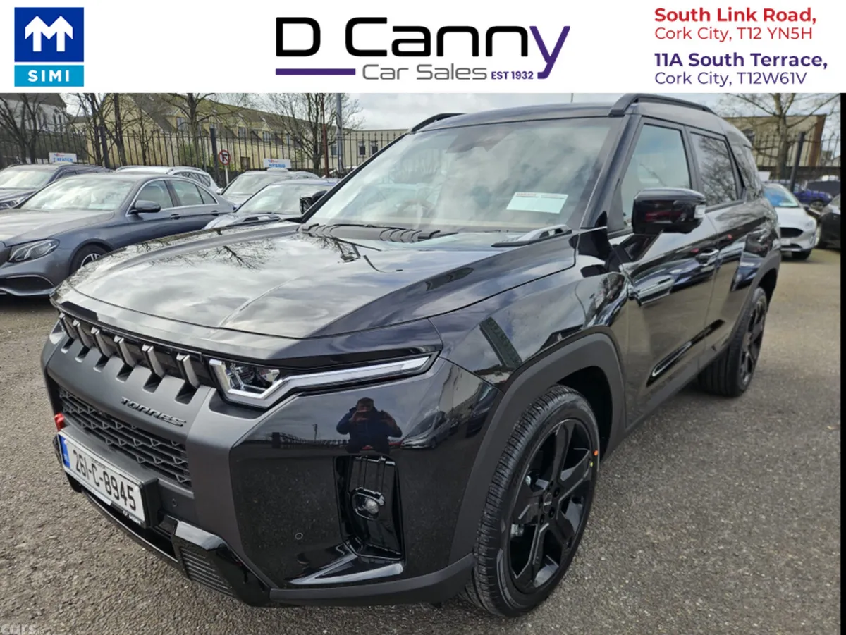 KGM Torres SUV, Petrol Hybrid, 2026, Black