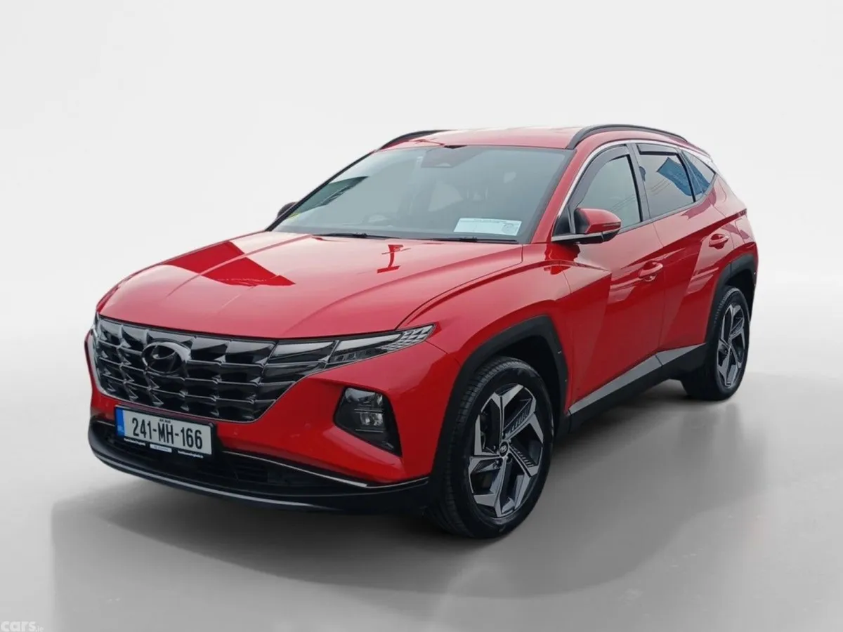 Hyundai Tucson SUV, Petrol Hybrid, 2024, Red