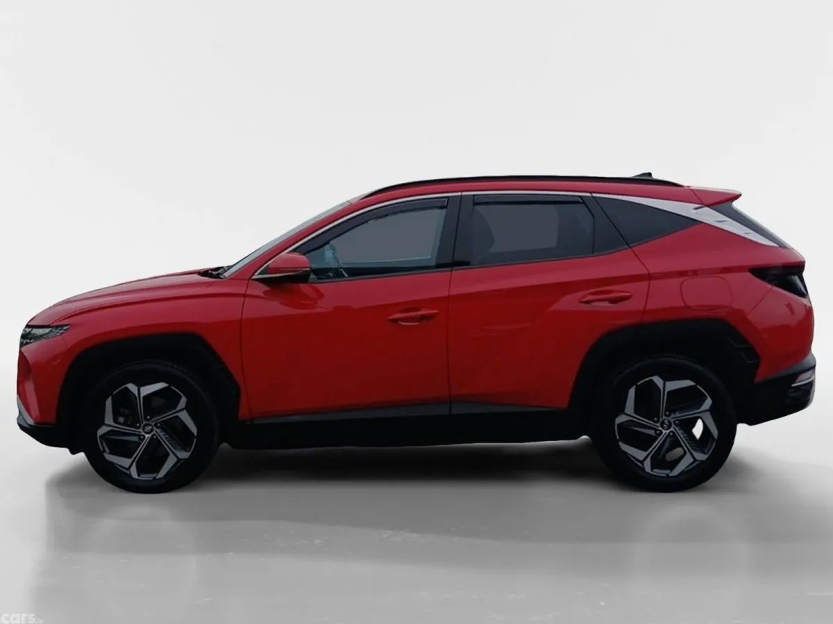 Hyundai Tucson SUV, Petrol Hybrid, 2024, Red
