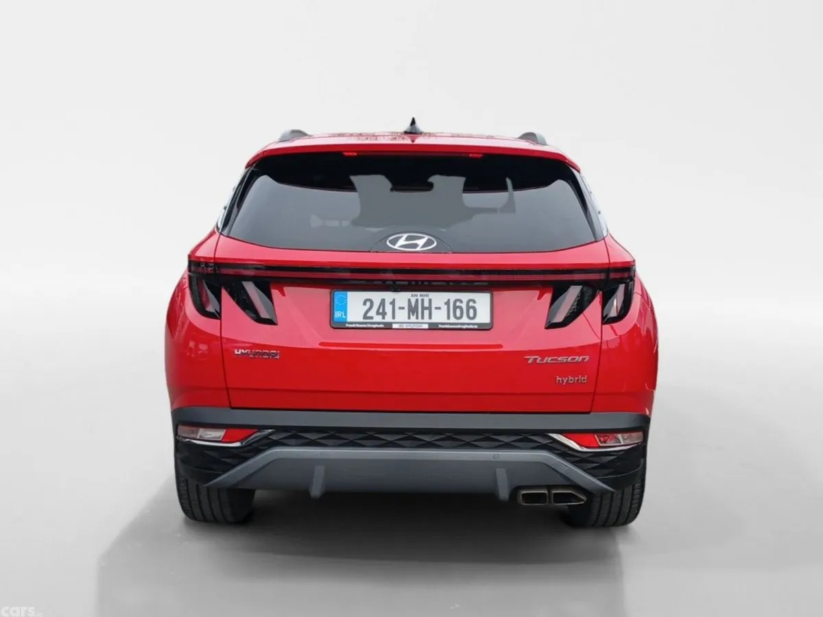 Hyundai Tucson SUV, Petrol Hybrid, 2024, Red