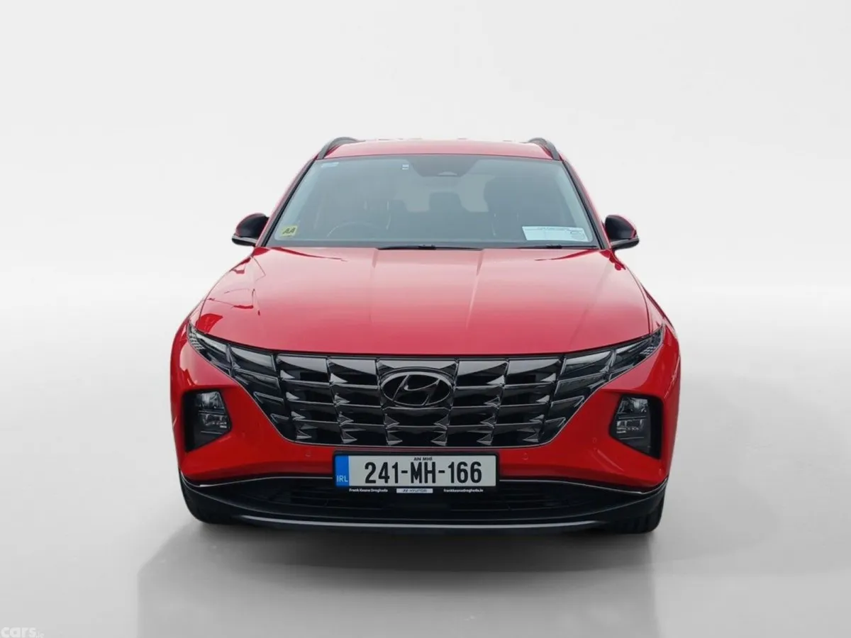 Hyundai Tucson SUV, Petrol Hybrid, 2024, Red