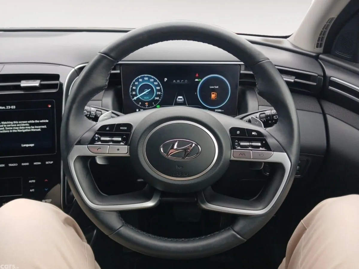 Hyundai Tucson SUV, Petrol Hybrid, 2024, Red