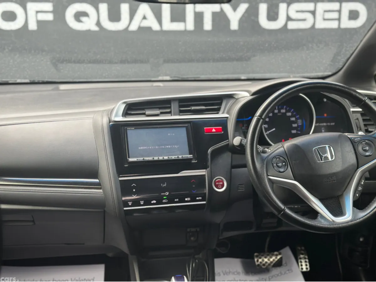 Honda Fit Hatchback, Petrol Hybrid, 2014, White