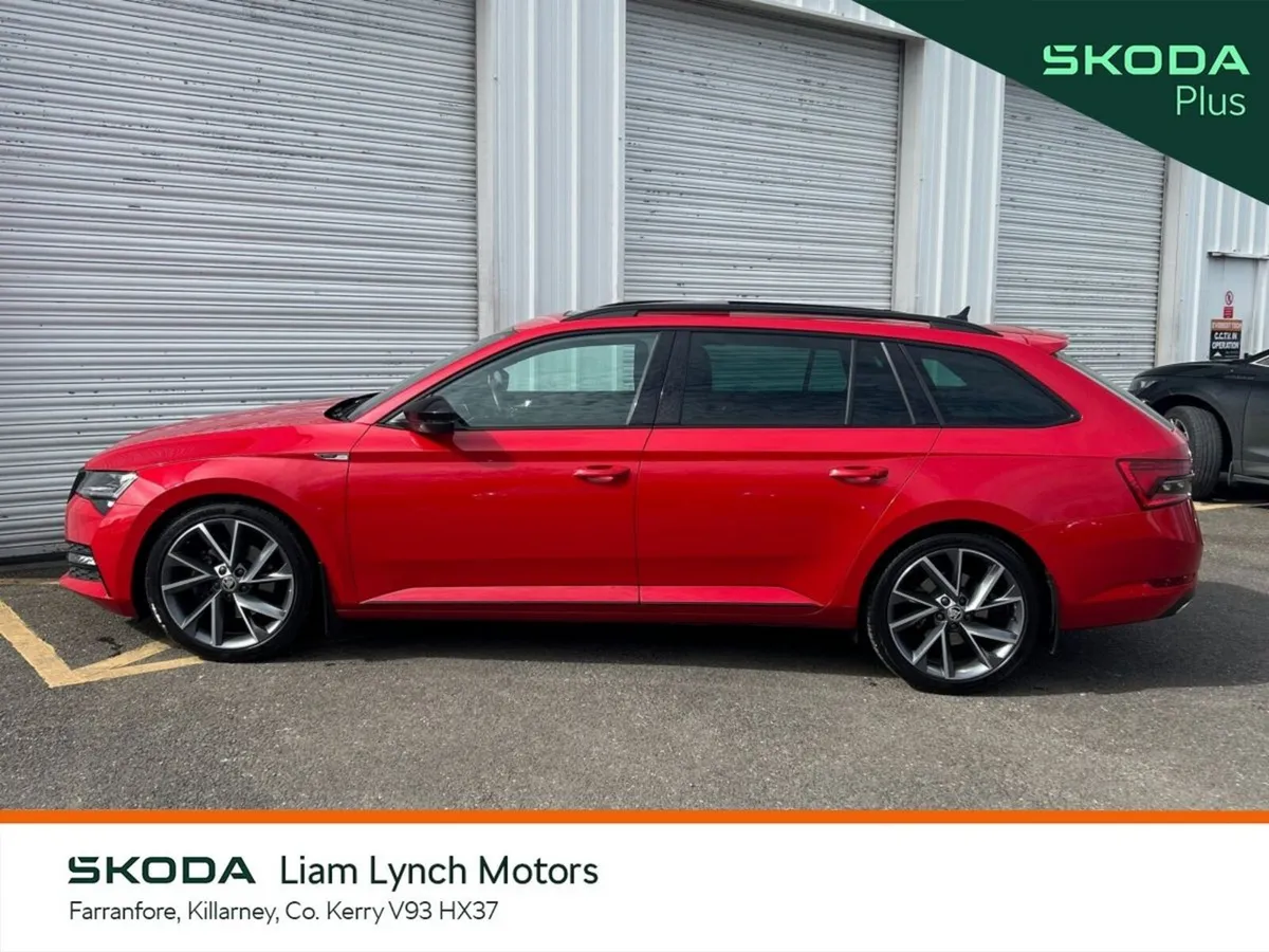 Skoda Superb Estate, Diesel, 2023, Red