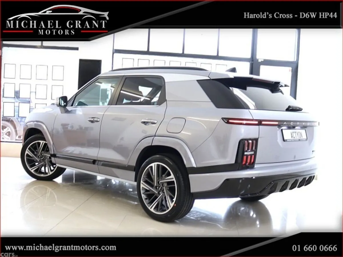 KGM Actyon SUV, Petrol Hybrid, 2026, Silver