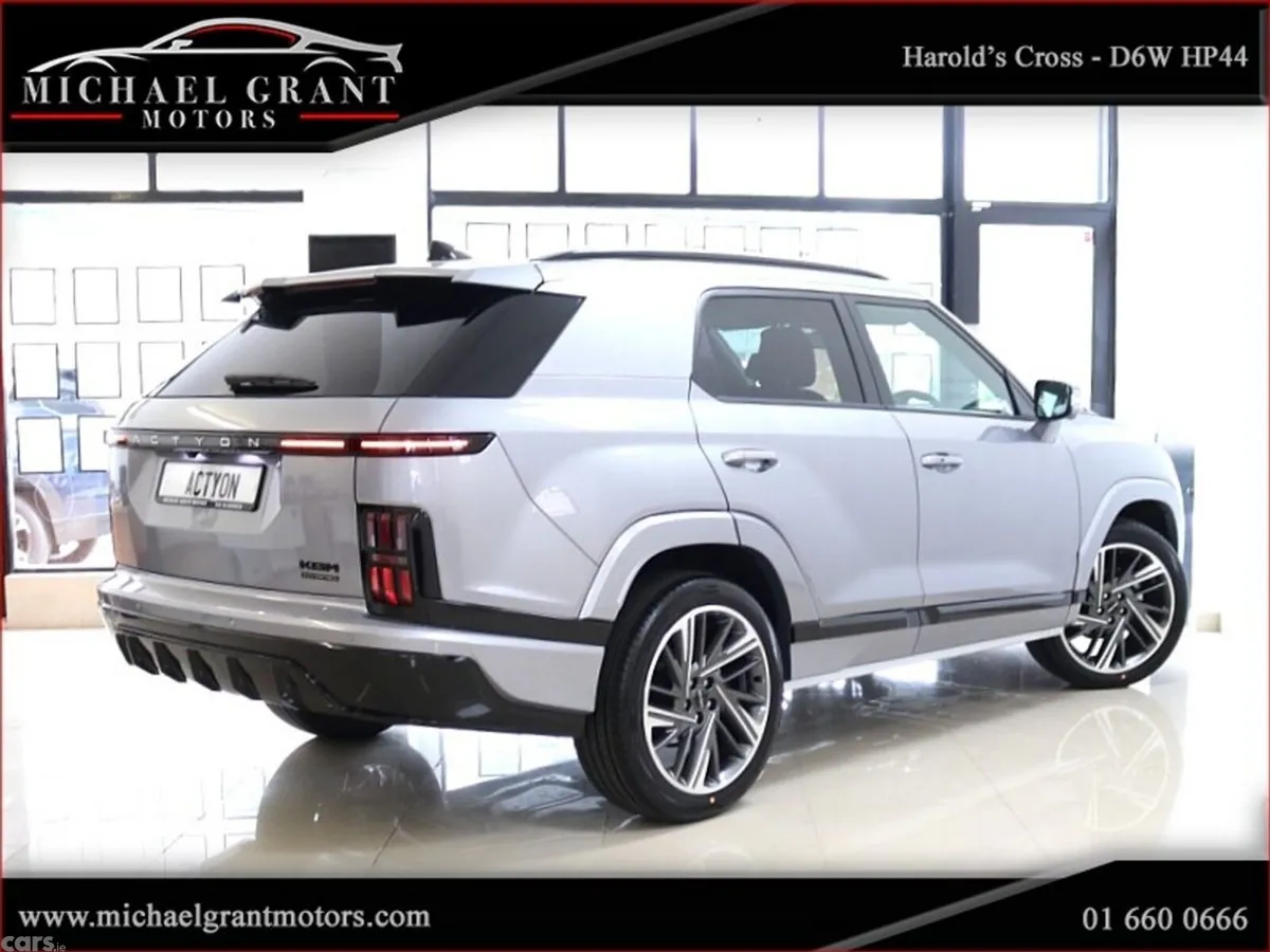 KGM Actyon SUV, Petrol Hybrid, 2026, Silver