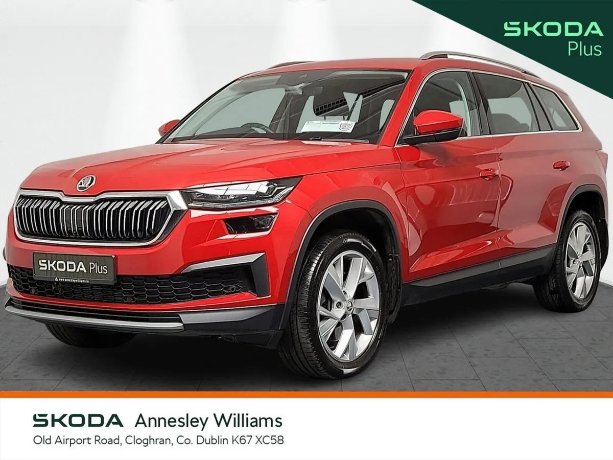 Skoda Kodiaq SUV, Diesel, 2023, Red