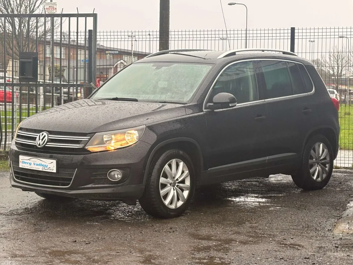 Volkswagen Tiguan SUV, Diesel, 2014, Black