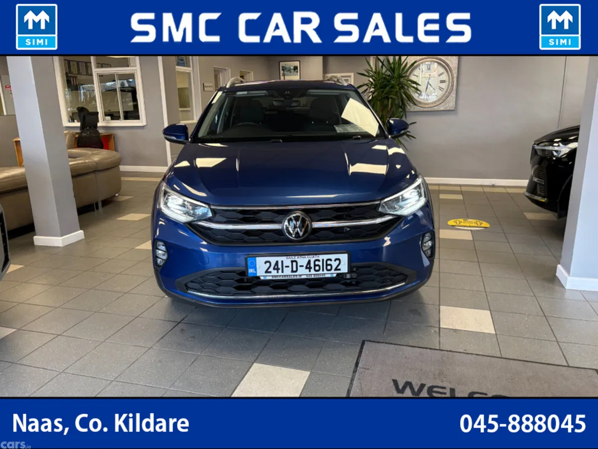 Volkswagen Taigo SUV, Petrol, 2024, Blue