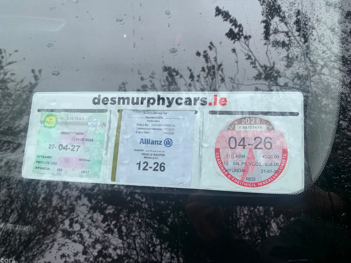 Hyundai i30 Hatchback, Petrol, 2017, Red