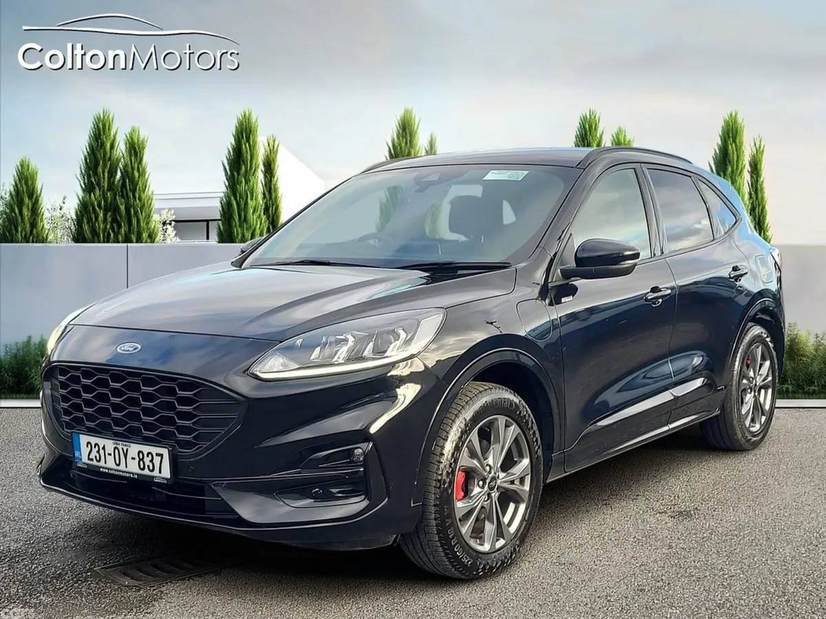 Ford Kuga SUV, Petrol Plug-in Hybrid, 2023, Black