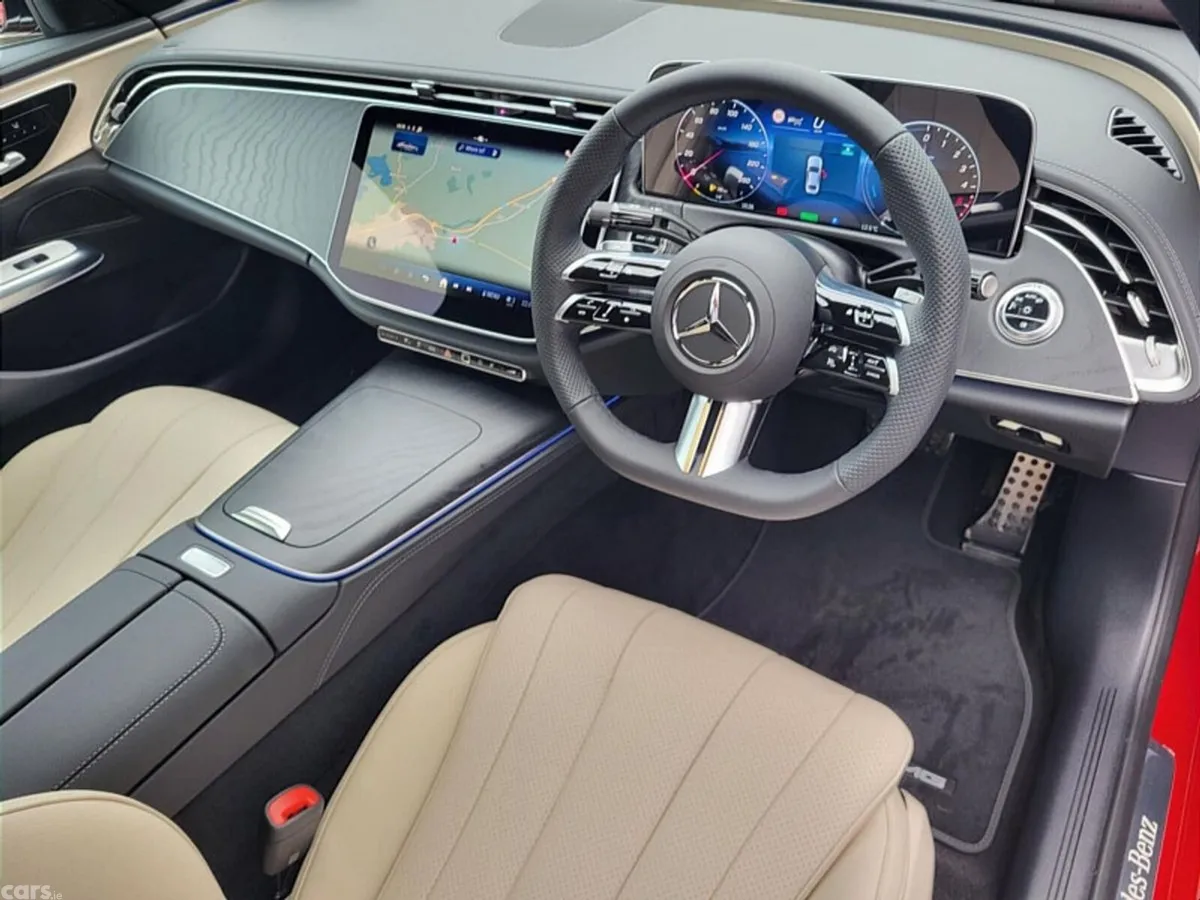Mercedes-Benz E-Class Saloon, Diesel Plug-in Hybrid, 2027, Red
