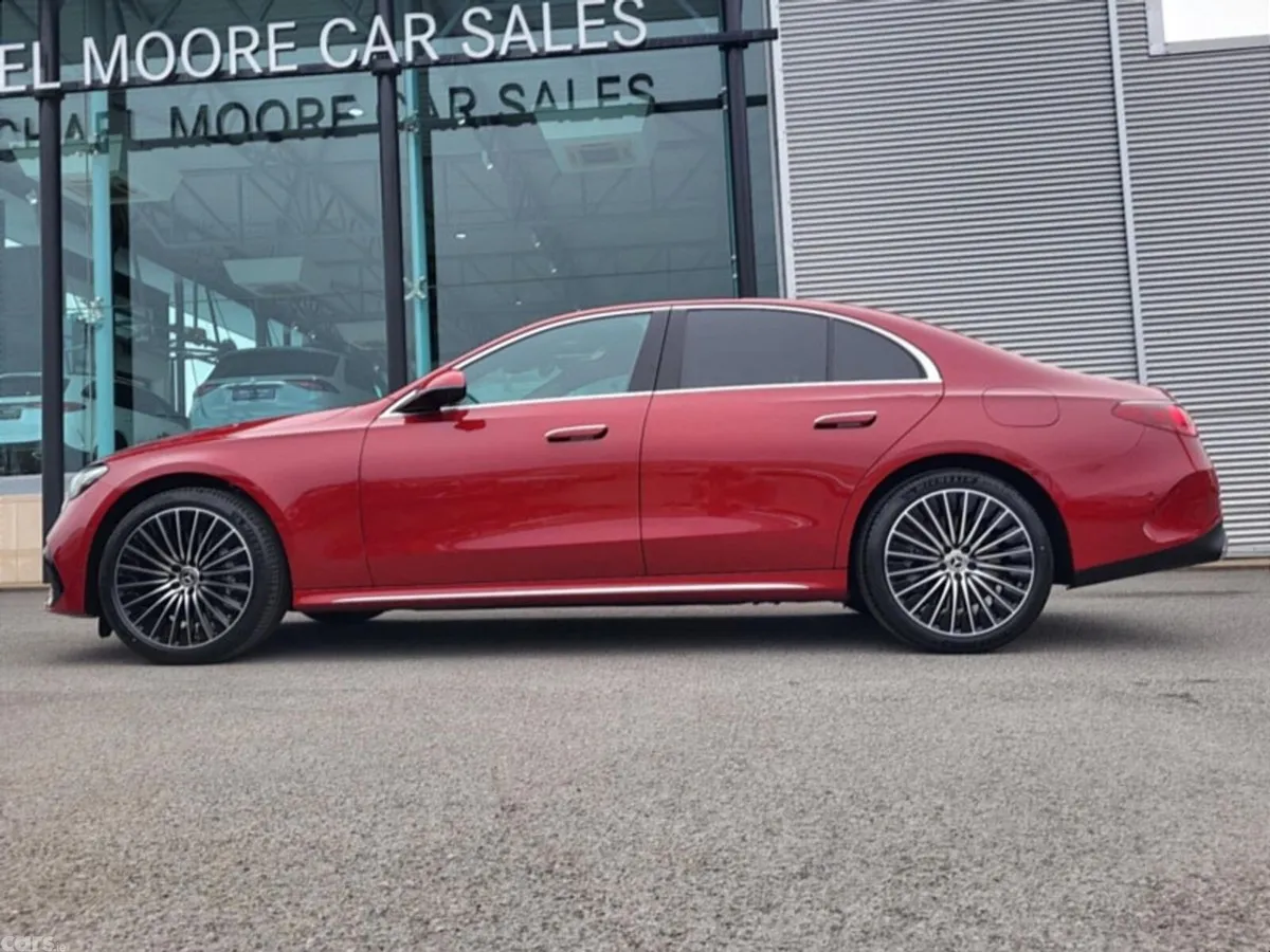 Mercedes-Benz E-Class Saloon, Diesel Plug-in Hybrid, 2027, Red