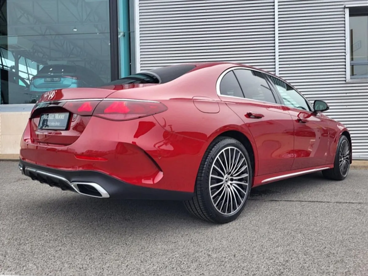 Mercedes-Benz E-Class Saloon, Diesel Plug-in Hybrid, 2027, Red