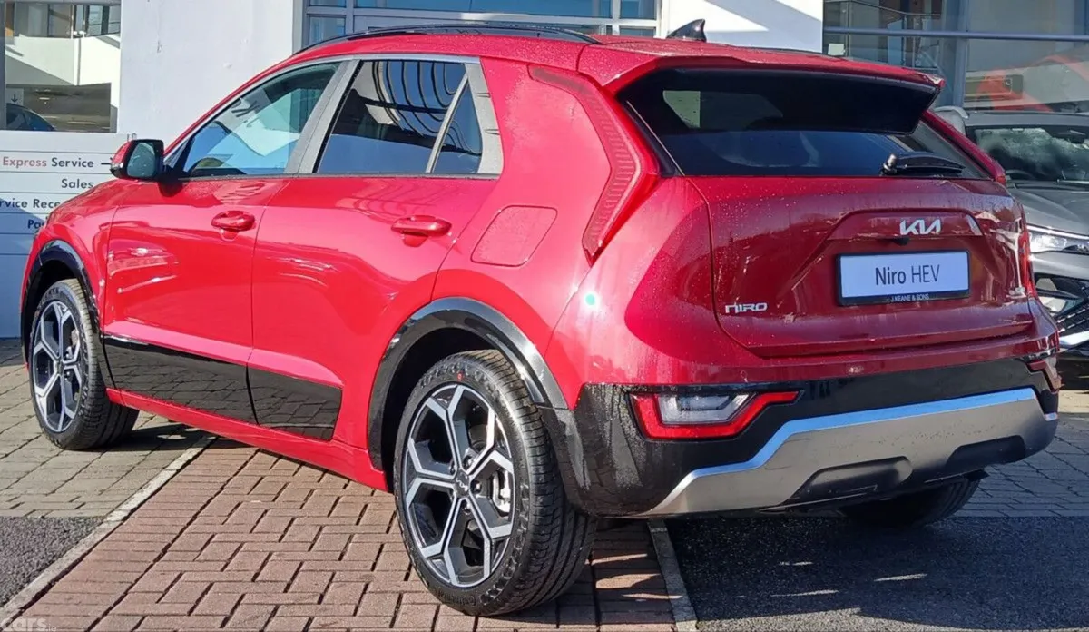 Kia Niro Hatchback, Petrol Hybrid, 2027, Red