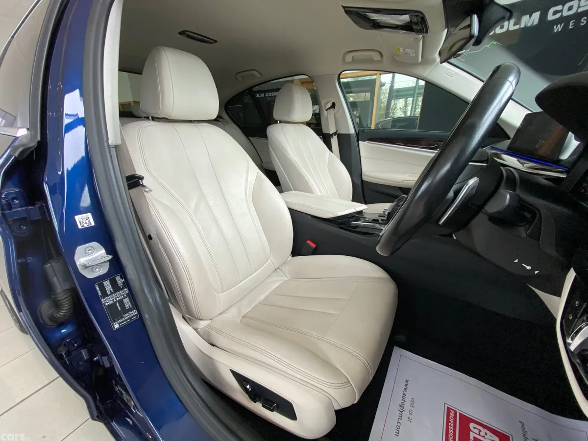 BMW 5-Series Saloon, Diesel, 2019, Blue