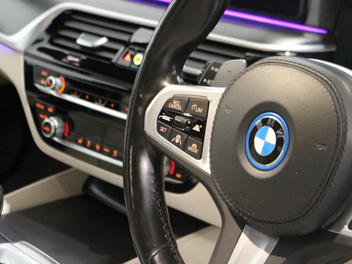 BMW 5-Series Saloon, Petrol Plug-in Hybrid, 2022, Black