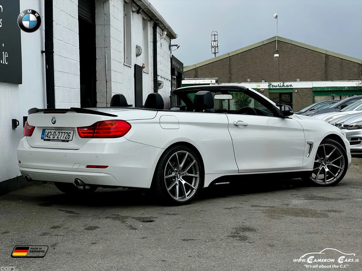 BMW 4-Series Convertible, Diesel, 2014, White