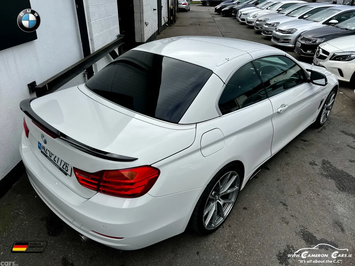 BMW 4-Series Convertible, Diesel, 2014, White