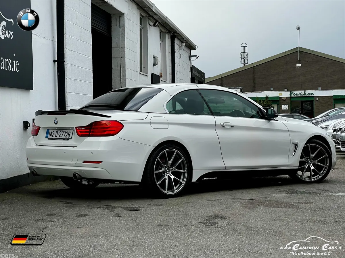 BMW 4-Series Convertible, Diesel, 2014, White