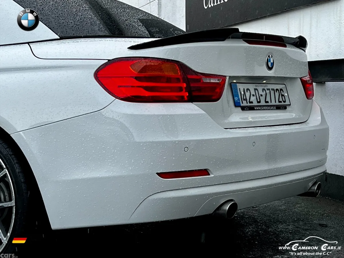 BMW 4-Series Convertible, Diesel, 2014, White