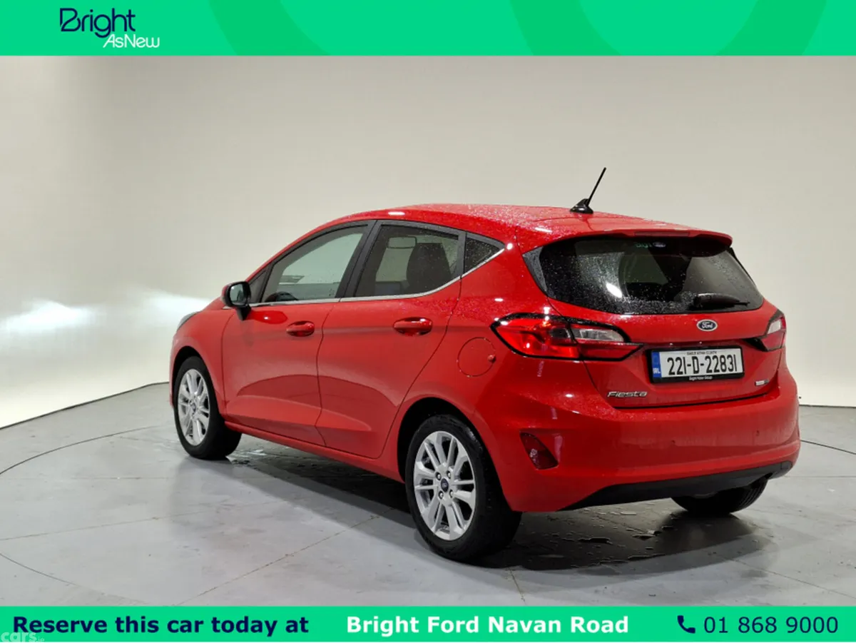 Ford Fiesta Hatchback, Petrol Hybrid, 2022, Red