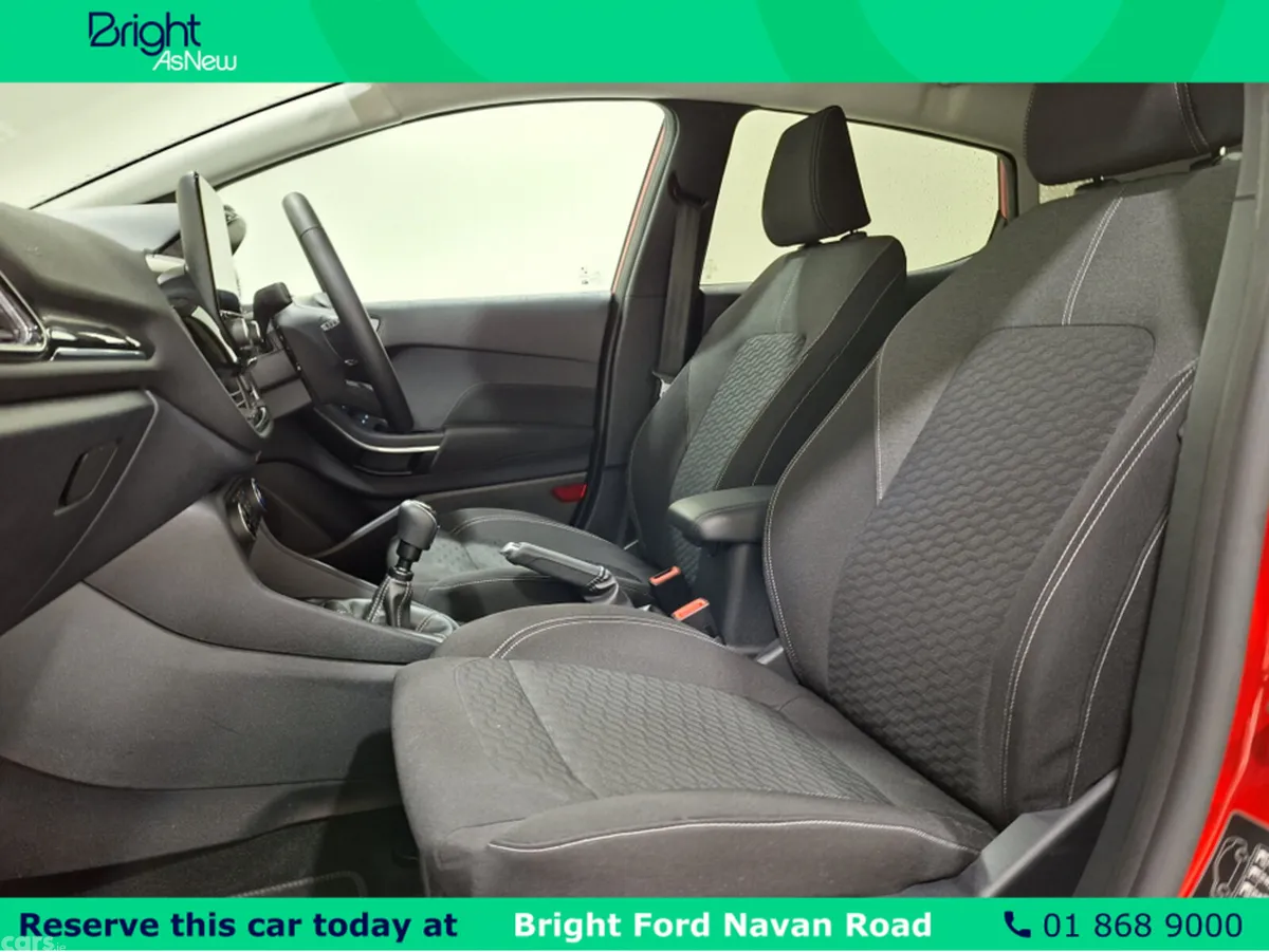 Ford Fiesta Hatchback, Petrol Hybrid, 2022, Red