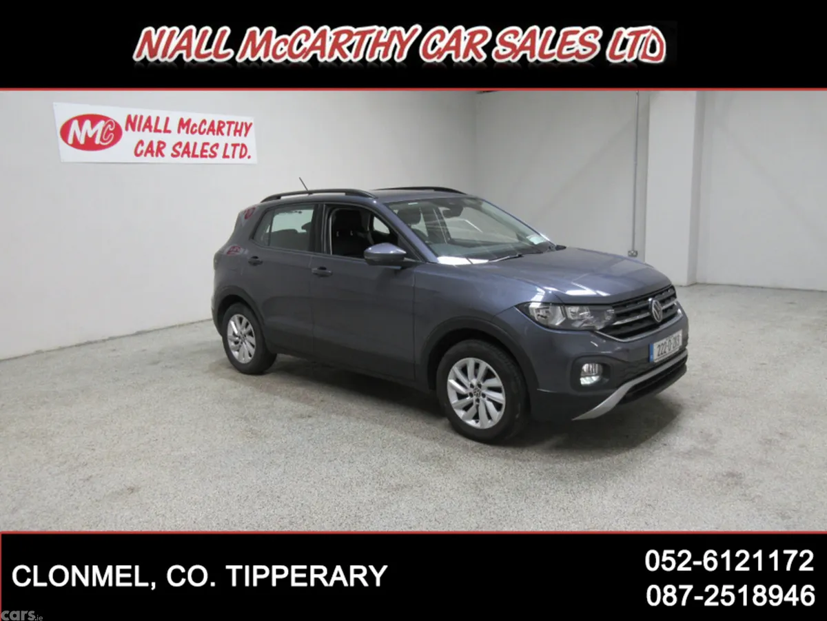 Volkswagen T-Cross SUV, Petrol, 2022, Grey