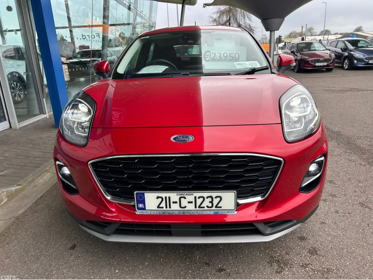 Ford Puma MPV, Petrol Hybrid, 2021, Red
