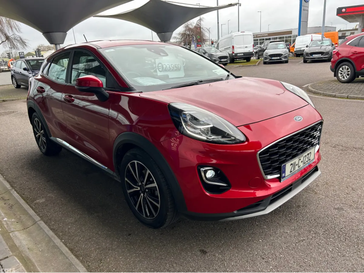 Ford Puma MPV, Petrol Hybrid, 2021, Red