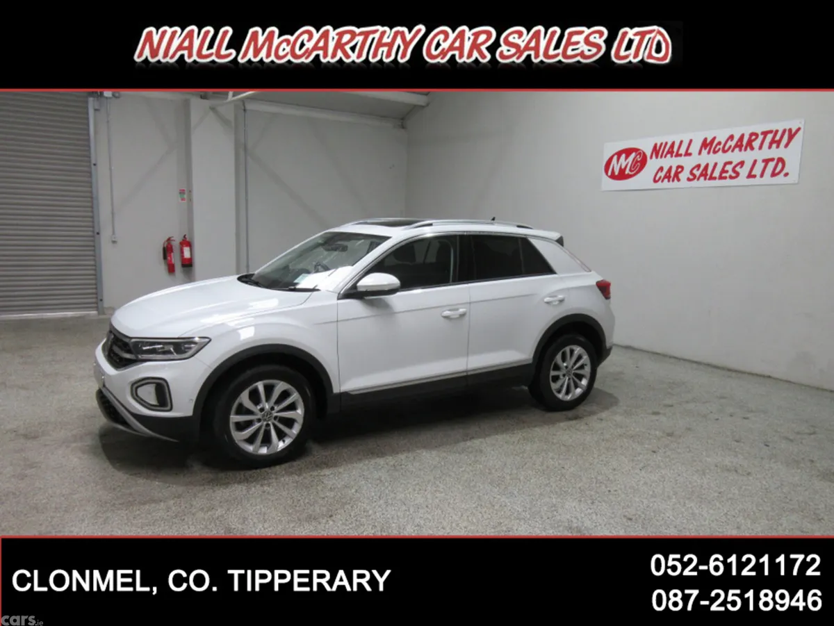 Volkswagen T-Roc SUV, Petrol, 2023, White